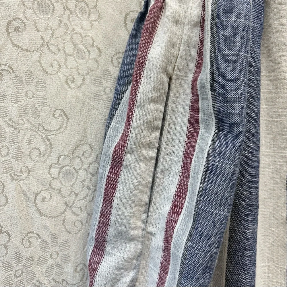 PinkBlush Cotton Striped Halter Neck Maternity Dress size large - Picture 12 of 15